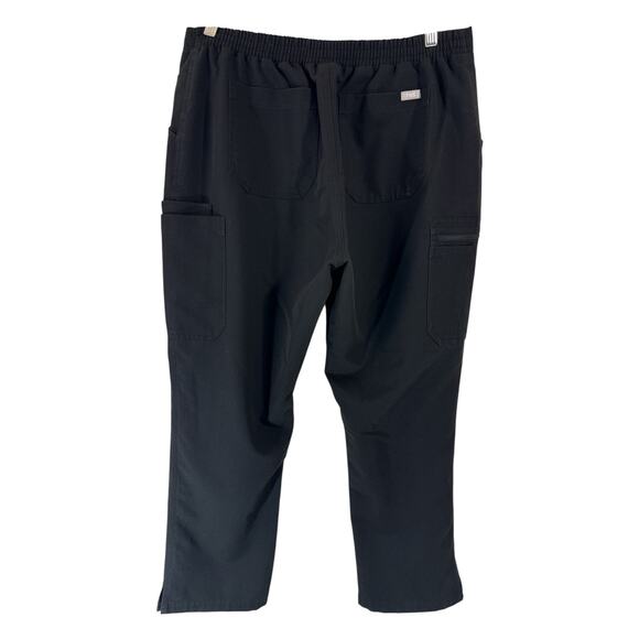 FIGS YOLA Skinny Scrub Pants TW2000P Black Women’s L Petite - Picture 3 of 10